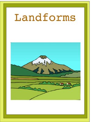 cover image of Landforms Thematic Unit